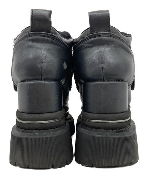 YELLO（イエロ）YELLO (イエロ) SHORT BOOTS ブラック サイズ:Mの古着・服飾アイテム