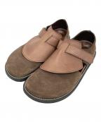 RFWアールエフダブリュー）の古着「ONE STRAP SANDAL」｜ブラウン