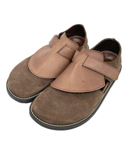 RFW（アールエフダブリュー）RFW (アールエフダブリュー) ONE STRAP SANDAL ブラウン サイズ:42の古着・服飾アイテム