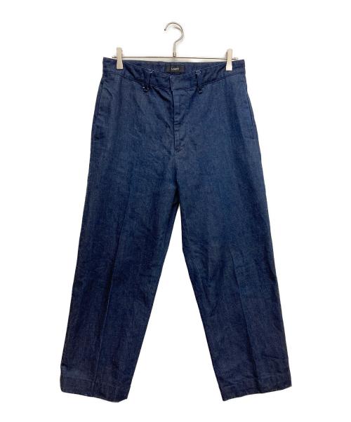 LOEFF（ロエフ）LOEFF (ロエフ) 13oz スラックス デニムパンツ ブルー サイズ:2の古着・服飾アイテム
