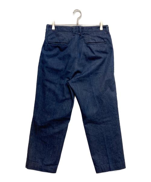 LOEFF（ロエフ）LOEFF (ロエフ) 13oz スラックス デニムパンツ ブルー サイズ:2の古着・服飾アイテム