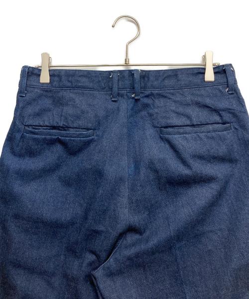 LOEFF（ロエフ）LOEFF (ロエフ) 13oz スラックス デニムパンツ ブルー サイズ:2の古着・服飾アイテム