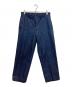 LOEFF（ロエフ）の古着「13oz スラックス デニムパンツ」｜ブルー