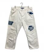 POLO RALPH LAURENポロ・ラルフローレン）の古着「heritage straight デニムパンツ」｜ホワイト