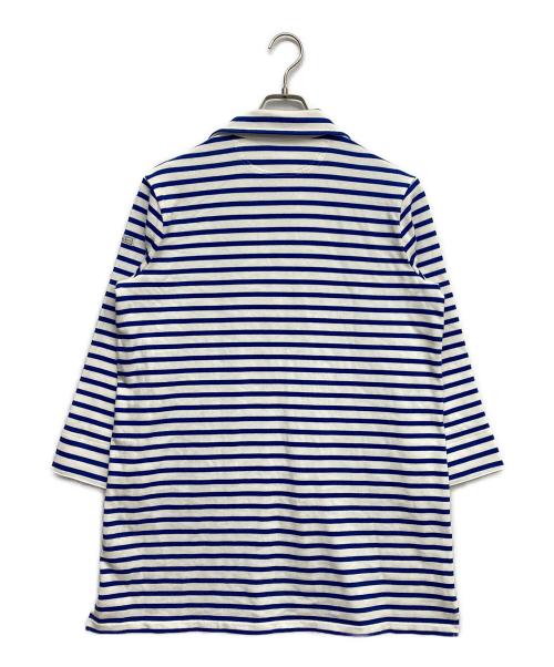 POLO RALPH LAUREN（ポロ・ラルフローレン）POLO RALPH LAUREN (ポロ・ラルフローレン) ボーダーカットソー ブルー サイズ:Sの古着・服飾アイテム