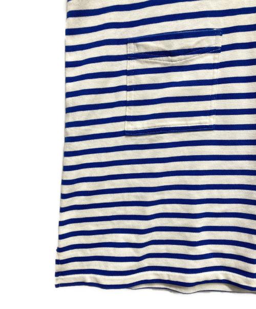 POLO RALPH LAUREN（ポロ・ラルフローレン）POLO RALPH LAUREN (ポロ・ラルフローレン) ボーダーカットソー ブルー サイズ:Sの古着・服飾アイテム
