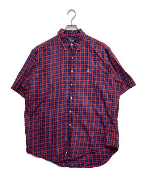 POLO RALPH LAUREN（ポロ・ラルフローレン）POLO RALPH LAUREN (ポロ・ラルフローレン) チェックシャツ レッド サイズ:Lの古着・服飾アイテム