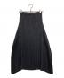 ISSEY MIYAKE FETE (イッセイミヤケフェット) プリーツフレアスカート ブラック サイズ:02：22000円