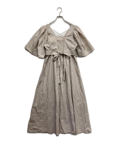 Snidel（スナイデル）Snidel (スナイデル) ショースキンワンピース アイボリー サイズ:1の古着・服飾アイテム