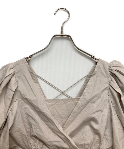 Snidel（スナイデル）Snidel (スナイデル) ショースキンワンピース アイボリー サイズ:1の古着・服飾アイテム