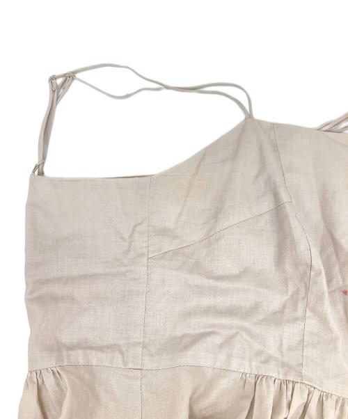 Snidel（スナイデル）Snidel (スナイデル) ショースキンワンピース アイボリー サイズ:1の古着・服飾アイテム