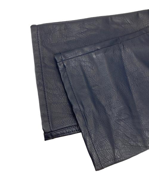 Sefr（セファ）Sefr (セファ) フェイクレザーパンツ ネイビー サイズ:29の古着・服飾アイテム