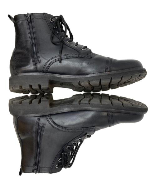 CLARKS（クラークス）CLARKS (クラークス) サイドジッパーブーツ ブラック サイズ:27.5の古着・服飾アイテム