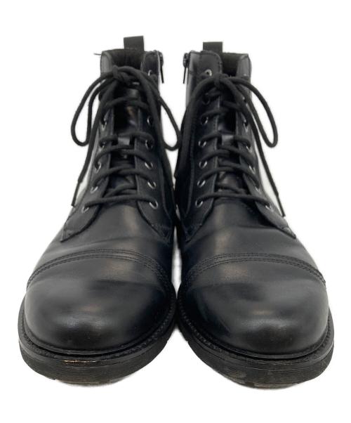 CLARKS（クラークス）CLARKS (クラークス) サイドジッパーブーツ ブラック サイズ:27.5の古着・服飾アイテム