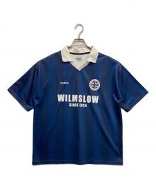 UMBRO×WILMSLOW（アンブロ）の古着「別注ゲームシャツ」｜ホワイト×ネイビー