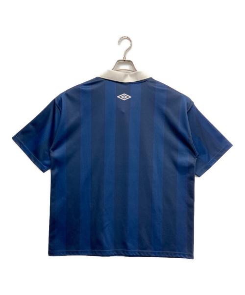 UMBRO（アンブロ）UMBRO (アンブロ) WILMSLOW 別注ゲームシャツ ホワイト×ネイビー サイズ:Mの古着・服飾アイテム