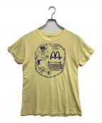 Hanesヘインズ）の古着「プリントTシャツ」｜イエロー