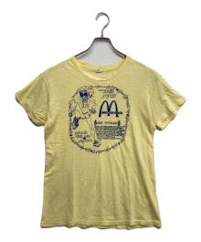 Hanes（ヘインズ）の古着「プリントTシャツ」｜イエロー