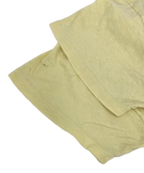 Hanes（ヘインズ）Hanes (ヘインズ) プリントTシャツ イエロー サイズ:Lの古着・服飾アイテム