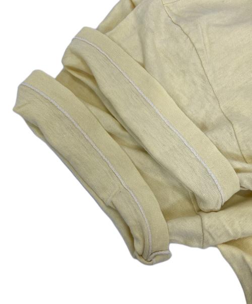 Hanes（ヘインズ）Hanes (ヘインズ) プリントTシャツ イエロー サイズ:Lの古着・服飾アイテム