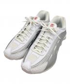 NIKEナイキ）の古着「SHOX R4」｜シルバー×ホワイト