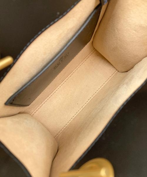 GUCCI（グッチ）GUCCI (グッチ) GG MARMONT DTDHT ゴールド×ブラックの古着・服飾アイテム