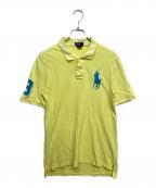 POLO RALPH LAURENポロ・ラルフローレン）の古着「ビッグポニーポロシャツ」｜イエロー