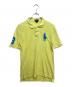 POLO RALPH LAUREN（ポロ・ラルフローレン）の古着「ビッグポニーポロシャツ」｜イエロー