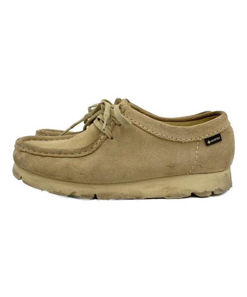 CLARKS（クラークス）CLARKS (クラークス) WALLABEE GTX ベージュ サイズ:23.5の古着・服飾アイテム