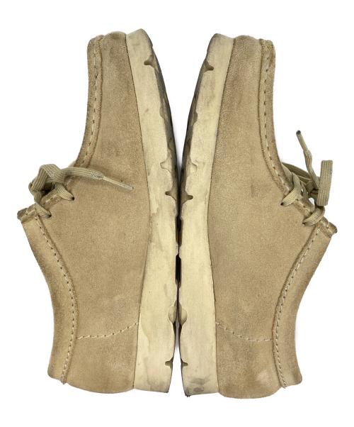 CLARKS（クラークス）CLARKS (クラークス) WALLABEE GTX ベージュ サイズ:23.5の古着・服飾アイテム