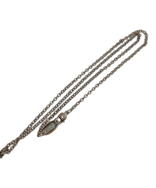 Vivienne Westwood（ヴィヴィアンウエストウッド）Vivienne Westwood (ヴィヴィアンウエストウッド) オーブネックレス シルバー×ライトピンクの古着・服飾アイテム