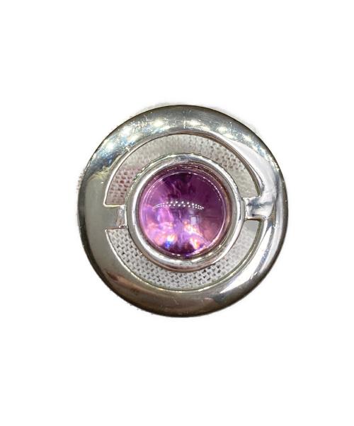 Vivienne Westwood（ヴィヴィアンウエストウッド）Vivienne Westwood (ヴィヴィアンウエストウッド) オーブネックレス シルバー×ライトピンクの古着・服飾アイテム