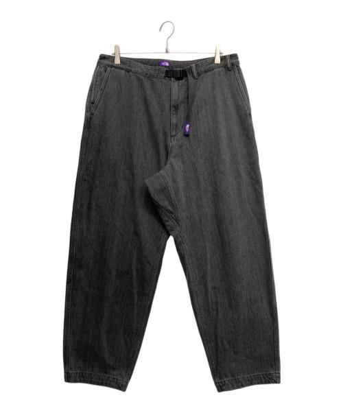 THE NORTHFACE PURPLELABEL（ザ・ノースフェイス パープルレーベル）THE NORTHFACE PURPLELABEL (ザ・ノースフェイス パープルレーベル) Denim Wide Tapered Field Pants ブラック サイズ:36の古着・服飾アイテム