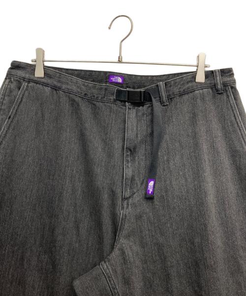 THE NORTHFACE PURPLELABEL（ザ・ノースフェイス パープルレーベル）THE NORTHFACE PURPLELABEL (ザ・ノースフェイス パープルレーベル) Denim Wide Tapered Field Pants ブラック サイズ:36の古着・服飾アイテム