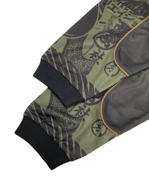 EVISEN（エビセン）EVISEN (エビセン) PHEASANT MOTO JERSEY グリーン サイズ:Lの古着・服飾アイテム