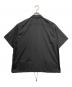 THE NORTHFACE PURPLELABEL (ザ・ノースフェイス パープルレーベル) Nylon Taffeta Field S/S Shirt ブラック サイズ:L：15000円