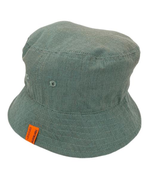 TIGHTBOOTH PRODUCTION（タイトブースプロダクション）TIGHTBOOTH PRODUCTION (タイトブースプロダクション) CHAMBRAY BUCKET HAT グリーンの古着・服飾アイテム
