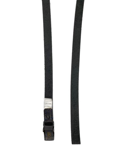 B Yohji Yamamoto（ビーヨウジヤマモト）B Yohji Yamamoto (ビーヨウジヤマモト) レザーベルト ブラックの古着・服飾アイテム