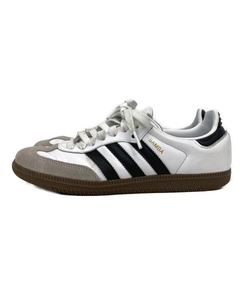 adidas（アディダス）adidas (アディダス) SAMBA ローカットスニーカー ホワイト サイズ:23の古着・服飾アイテム