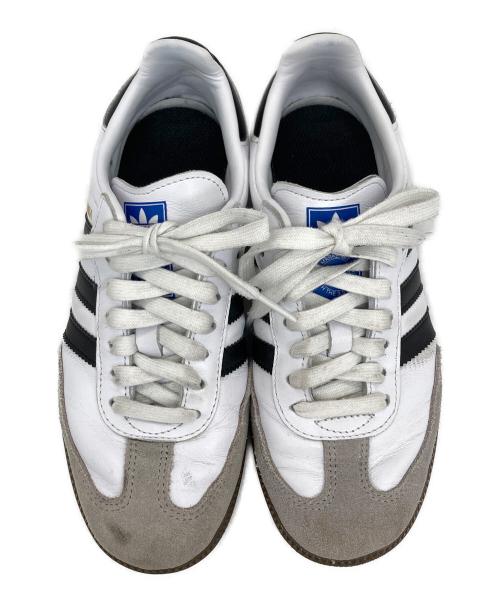 adidas（アディダス）adidas (アディダス) SAMBA ローカットスニーカー ホワイト サイズ:23の古着・服飾アイテム