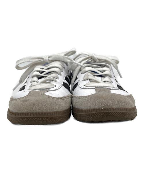 adidas（アディダス）adidas (アディダス) SAMBA ローカットスニーカー ホワイト サイズ:23の古着・服飾アイテム