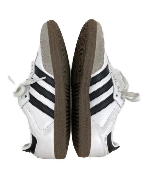 adidas（アディダス）adidas (アディダス) SAMBA ローカットスニーカー ホワイト サイズ:23の古着・服飾アイテム