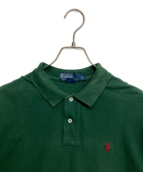 POLO RALPH LAUREN（ポロ・ラルフローレン）POLO RALPH LAUREN (ポロ・ラルフローレン) ポロシャツ グリーン サイズ:Lの古着・服飾アイテム