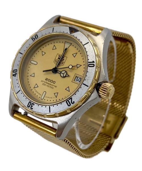 TAG Heuer（タグ・ホイヤー）TAG HEUER (タグ・ホイヤー) プロフェッショナル2000 ゴールドの古着・服飾アイテム