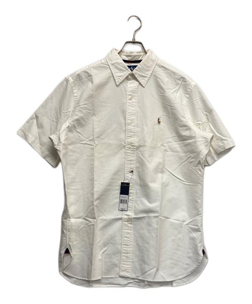 RALPH LAUREN（ラルフローレン）RALPH LAUREN (ラルフローレン) S/Sボタンダウンシャツ ホワイト サイズ:Lの古着・服飾アイテム