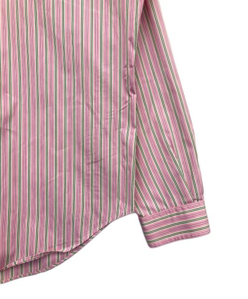 RALPH LAUREN（ラルフローレン）RALPH LAUREN (ラルフローレン) ボタンダウンシャツ グリーン×ライトピンク サイズ:Lの古着・服飾アイテム