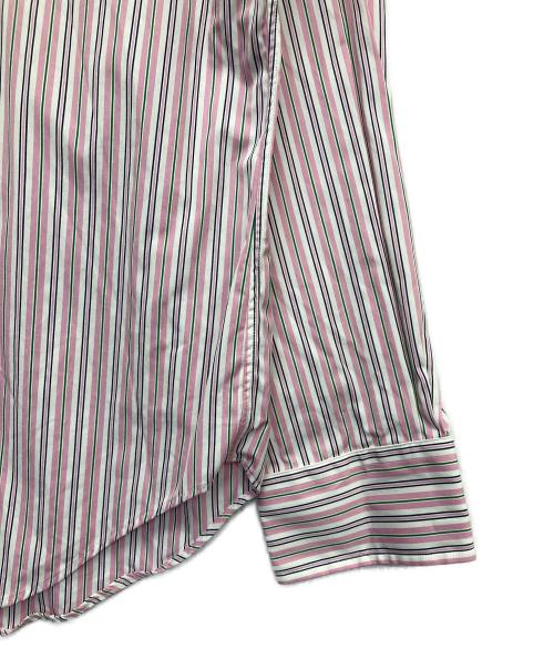 POLO RALPH LAUREN（ポロ・ラルフローレン）POLO RALPH LAUREN (ポロ・ラルフローレン) ロングスリーブシャツ グリーン×ライトピンク サイズ:Lの古着・服飾アイテム