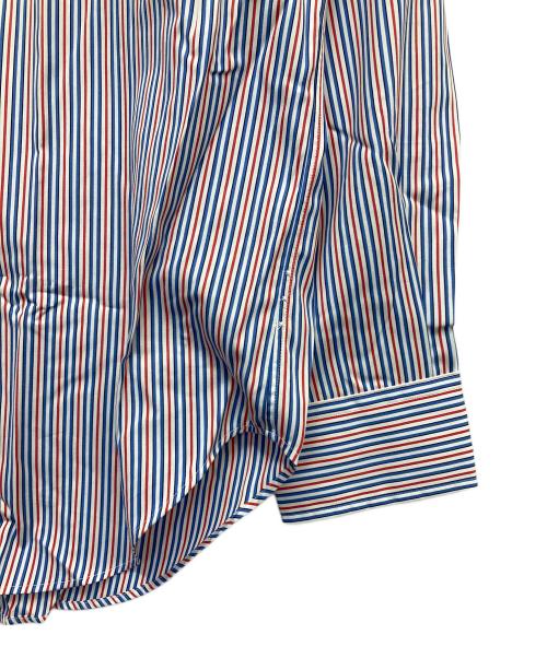 POLO RALPH LAUREN（ポロ・ラルフローレン）POLO RALPH LAUREN (ポロ・ラルフローレン) ロングスリーブシャツ ブルー×レッド サイズ:Lの古着・服飾アイテム