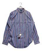 RALPH LAURENラルフローレン）の古着「ボタンダウンシャツ」｜レッド×ブルー
