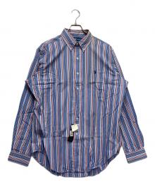 RALPH LAUREN（ラルフローレン）の古着「ボタンダウンシャツ」｜レッド×ブルー